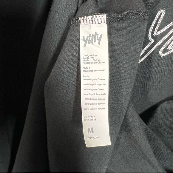 Yitty by Lizzo Women’s Size Medium NWT Major Label Classic Black and White Tee - Picture 13 of 15